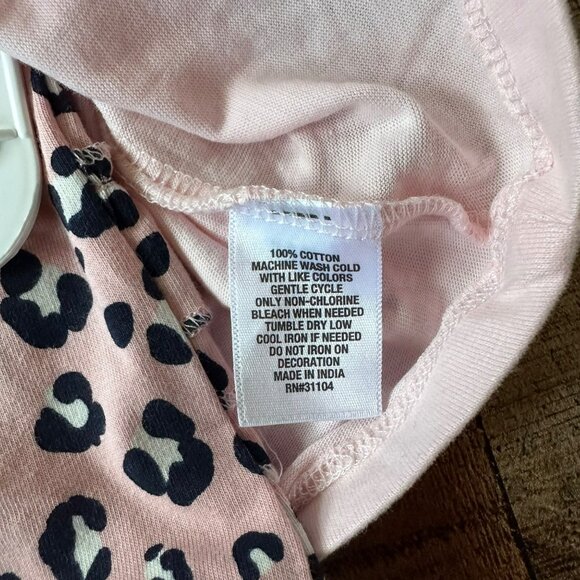 Crown and Ivy Baby Size 12M Cat Long Sleeve Shirt with Ruffle Leggings Headband - Picture 4 of 8